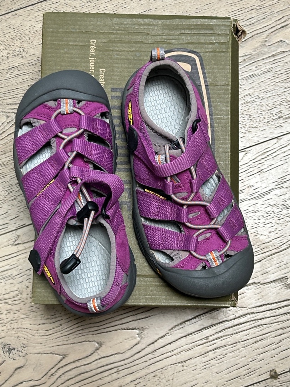 Keen Kids Purple Outdoor Waterproof Sandals
